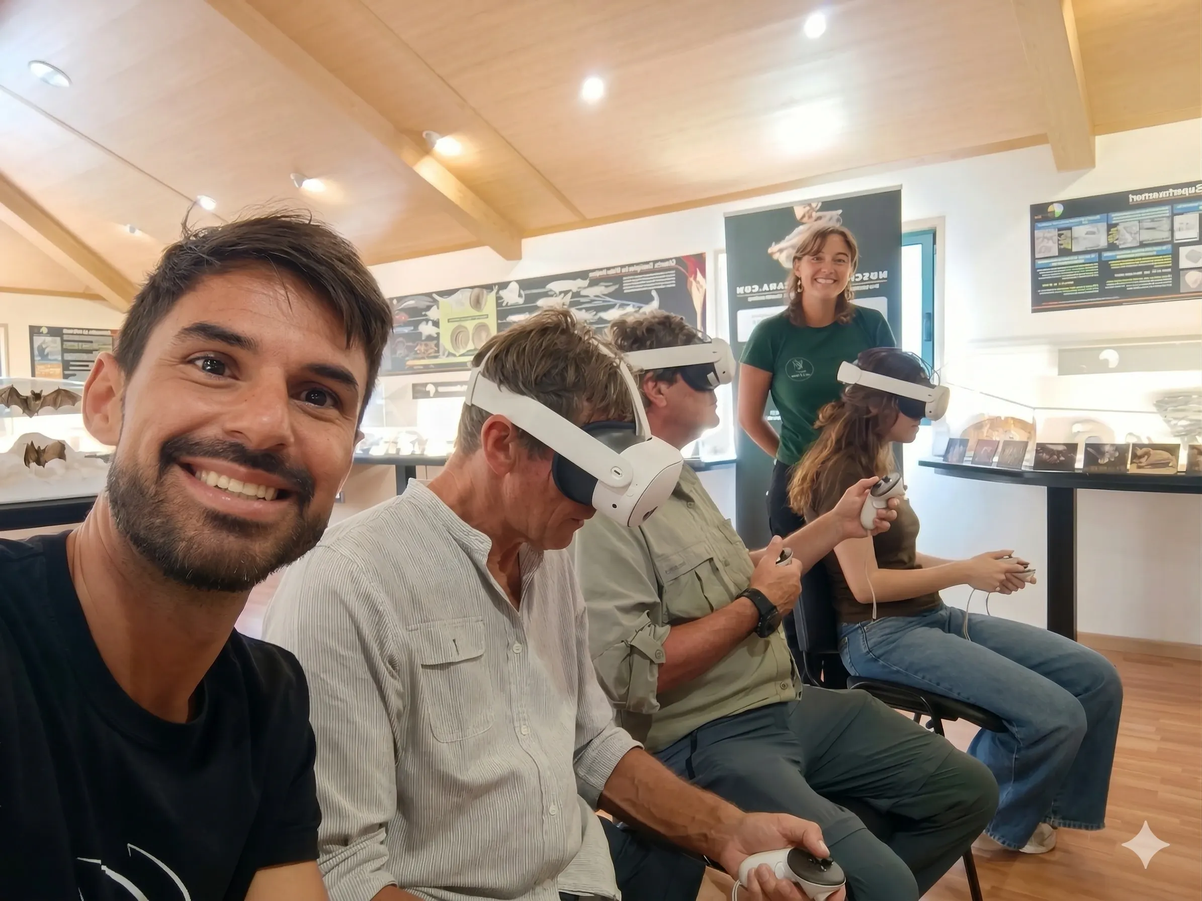 Equipo MUMA con material de detección